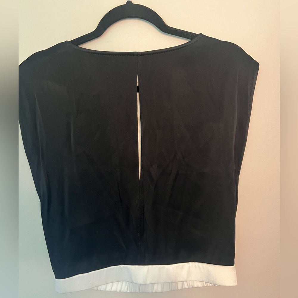 Helmut Lang Black and White Tank Top